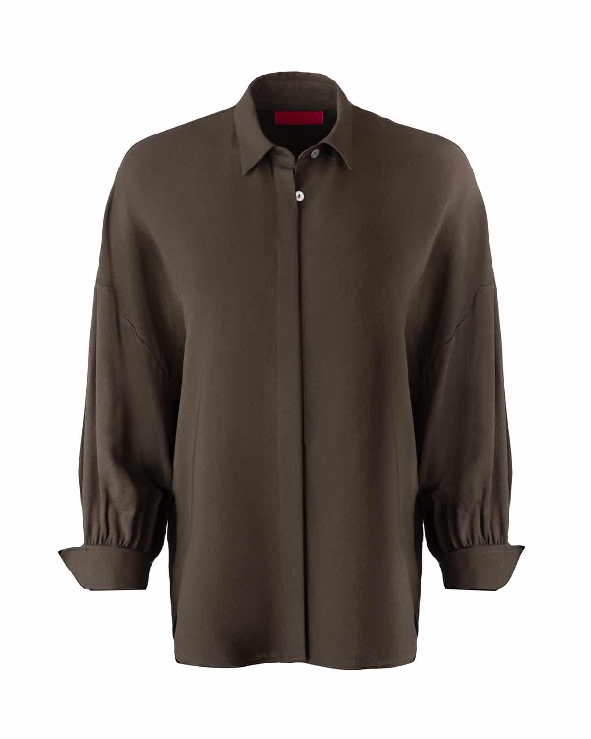 MARINA OVERSIZE KAKI SHIRT