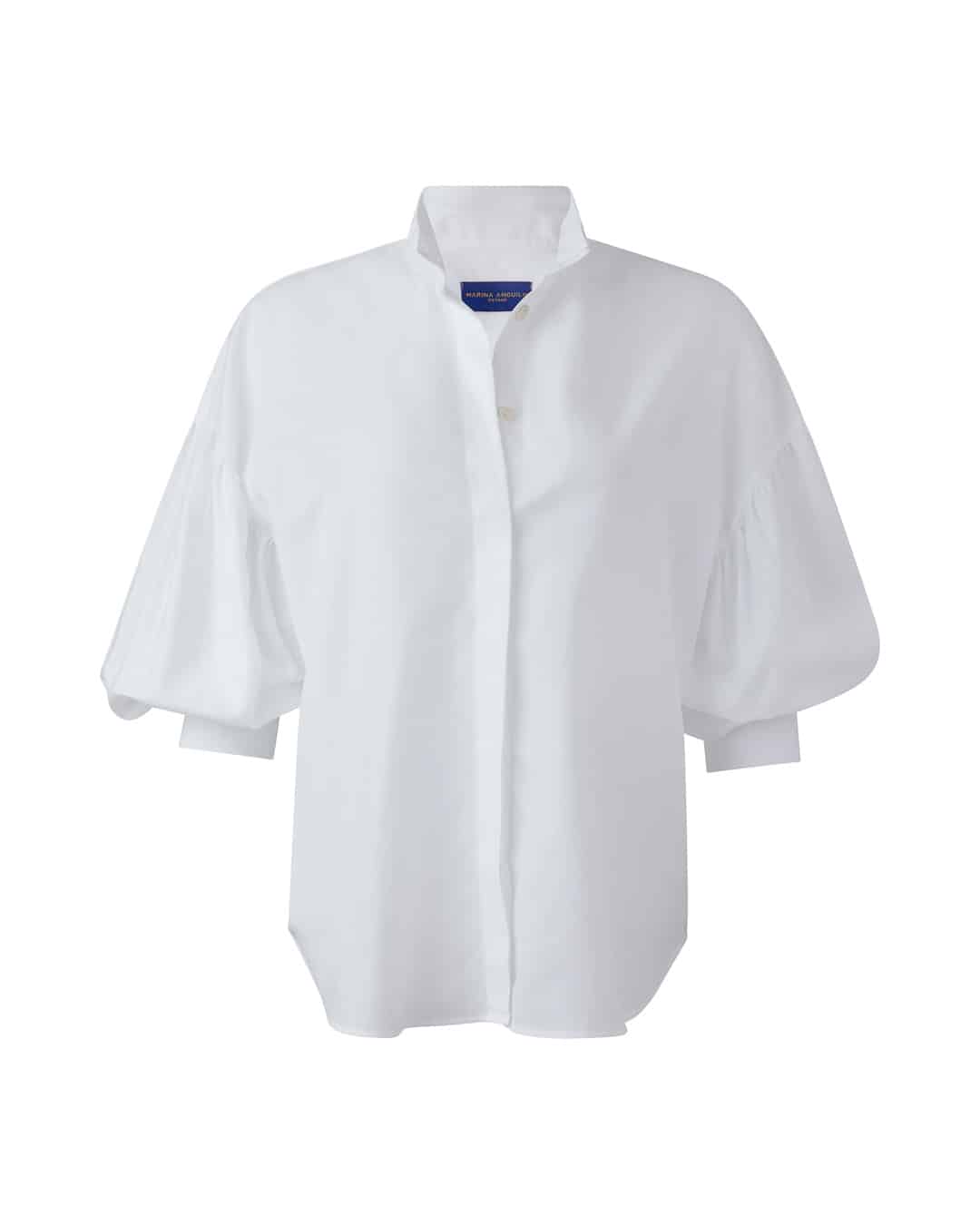 HAMLET WHITE COTTON SHIRT