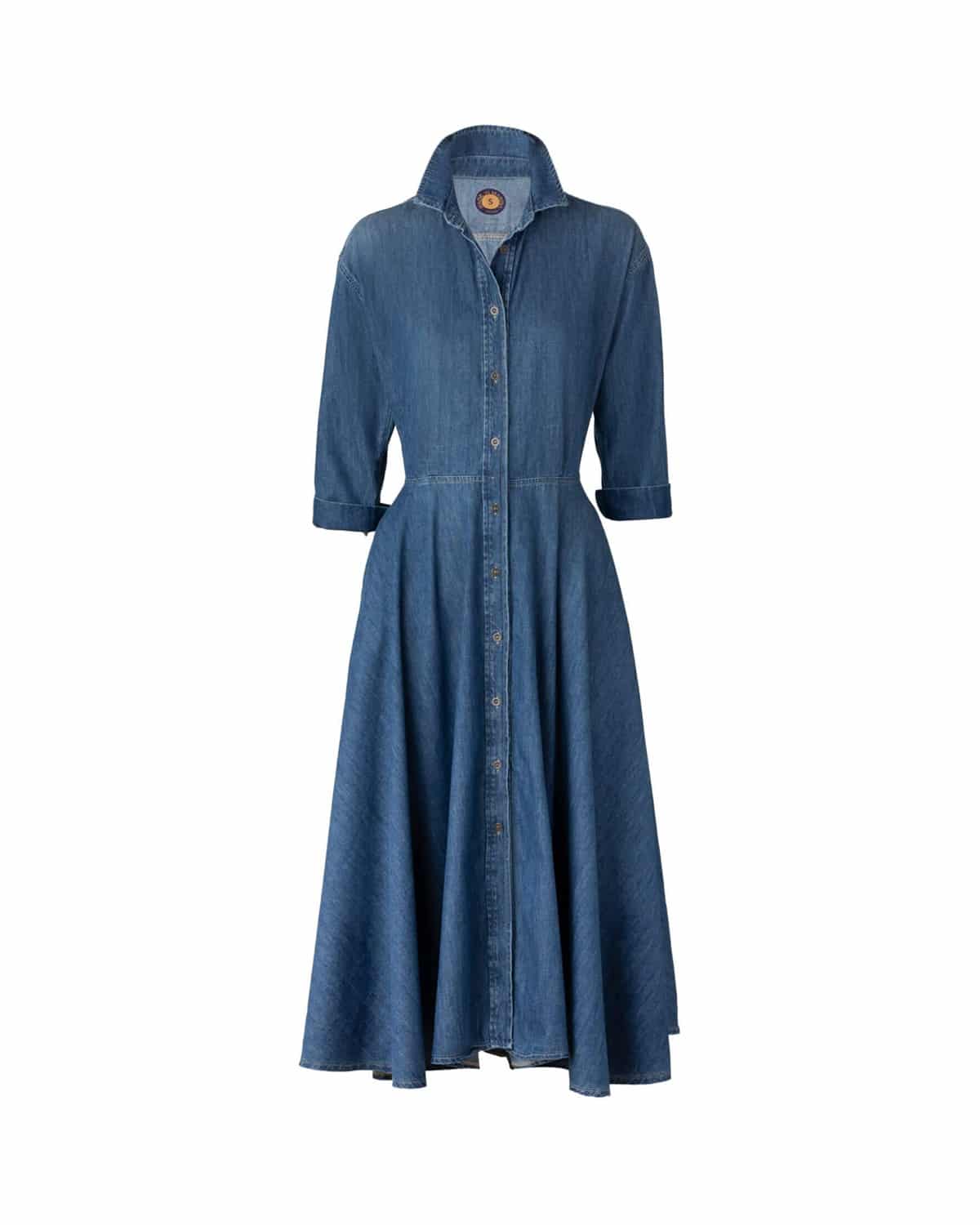 MARINA DENIM DRESS