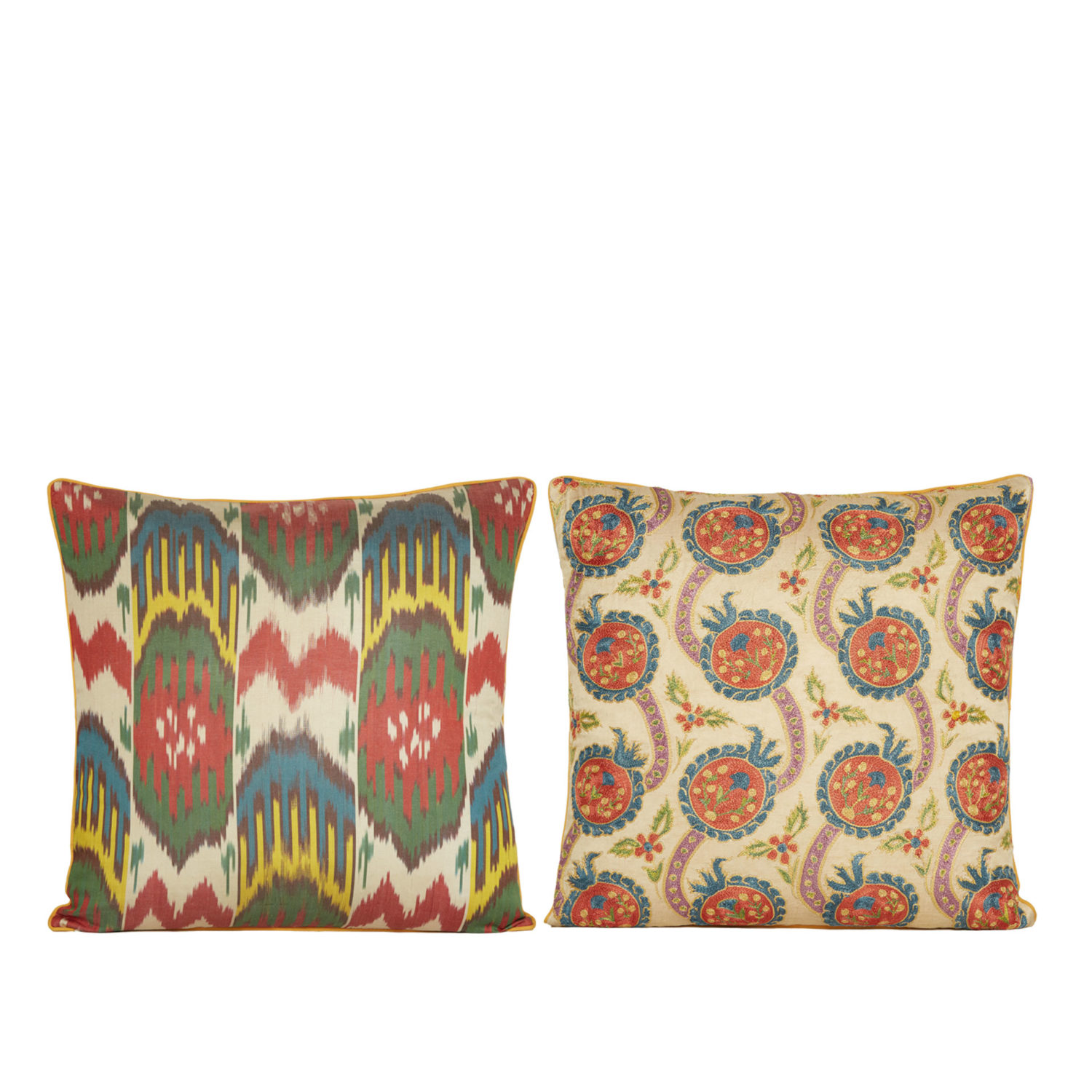 LARGE SUZANI  MULTI POMEGRANATE CUSHION