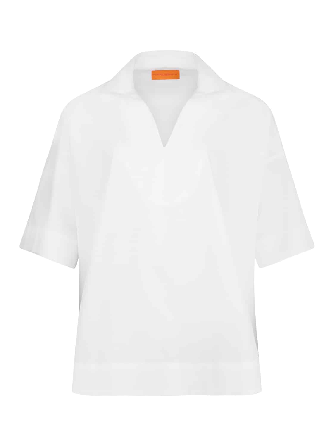 BARBARA WHITE COTTON SHIRT