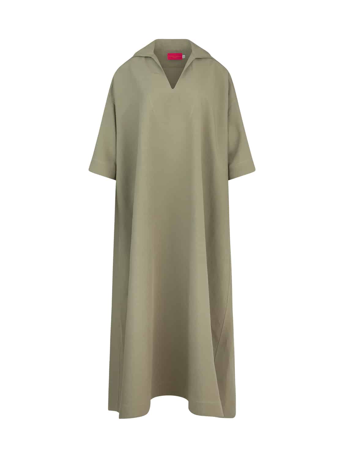 BARBARA LINEN DRESS KAKI