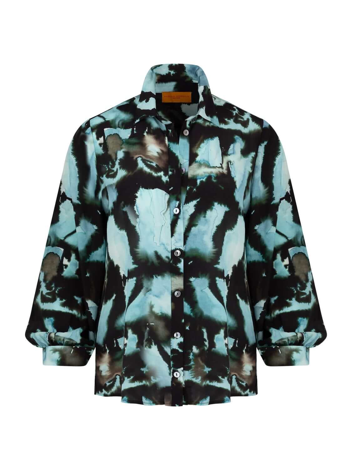 MARGOT SHIRT BLUE PRINT