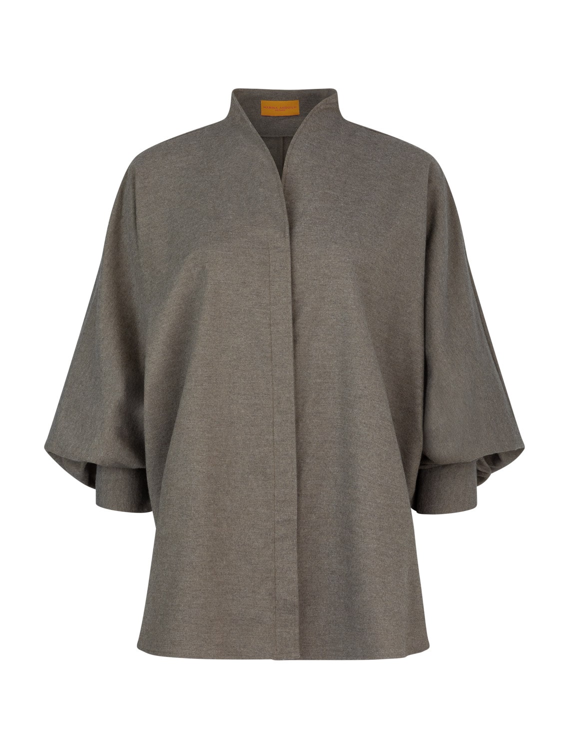 BALLOON OVERSIZE SHIRT ANTHRACITE