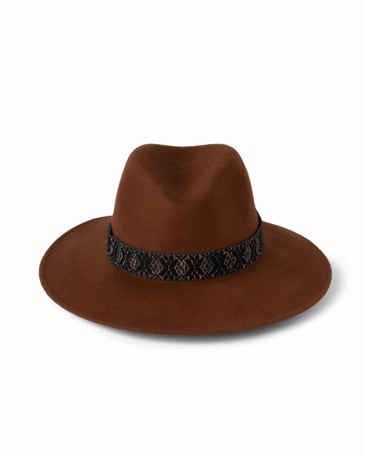 TOBACCO SHIMMERING BRONZE HAT
