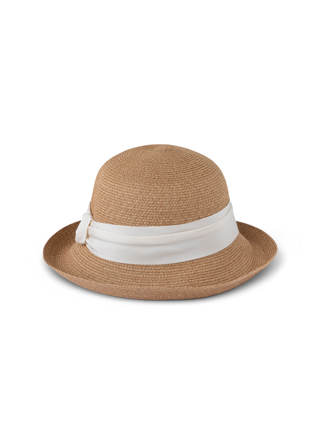 FARO HAT WITH WHITE RIBBON